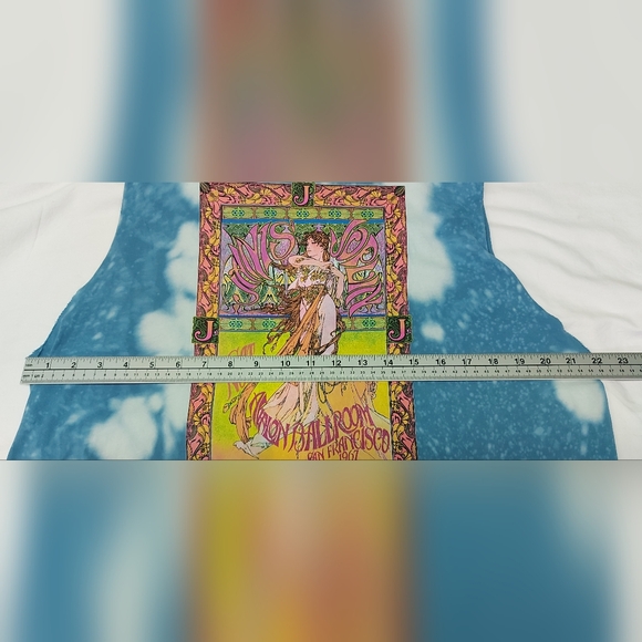 Janis Joplin Tank Top Distressed Looking NWOT - Picture 3 of 6